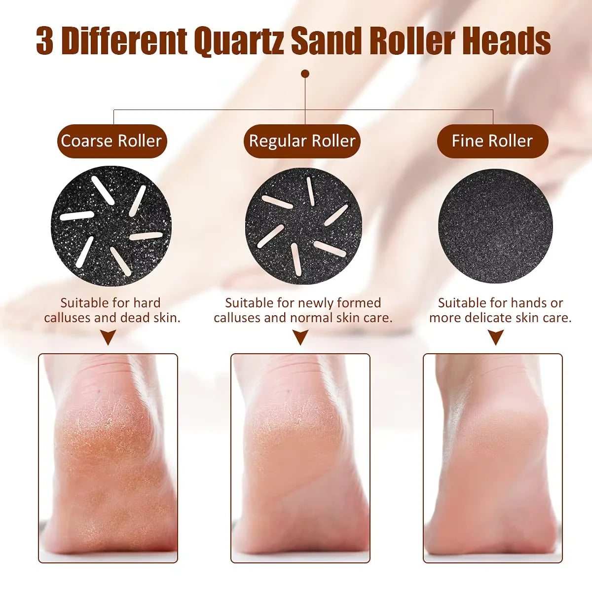Pedicure Machine Callus Remover Pedicure Tools Professional Foot Dead Skin Remover Foot Grinder Electric Foot Grinder Elec