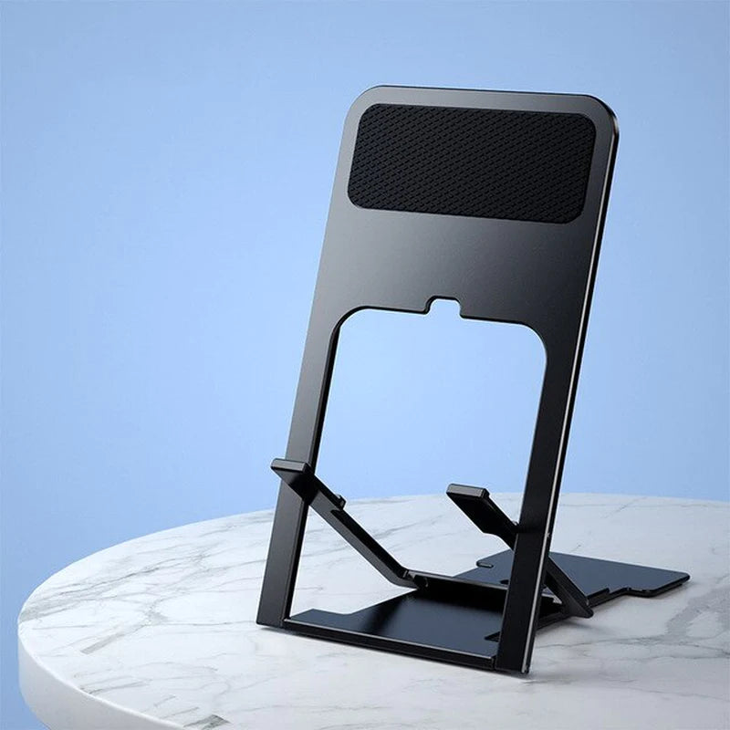 Adjustable Foldable Desktop Phone Stand – Universal Mobile Holder with Anti‑Slip Base