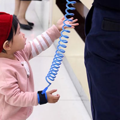 2024 Adjustable Baby Walkers Belt Kids Safety Anti-Lost Wrist Link Band Children Harness Leash Strap Baby Stroller Accessories