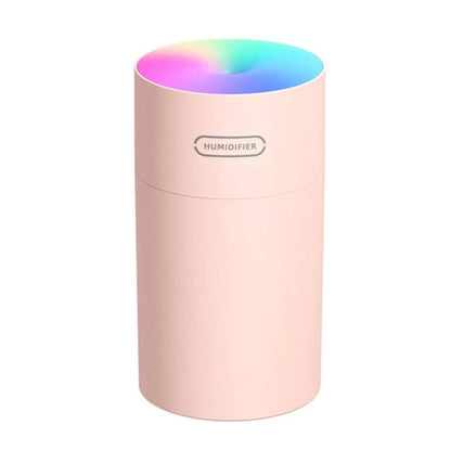 Mini USB Portable Ultrasonic Cool Mist Humidifier & Aroma Diffuser – Quiet Personal Desk & Car Humidifier