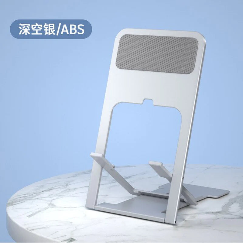 Adjustable Foldable Desktop Phone Stand – Universal Mobile Holder with Anti‑Slip Base