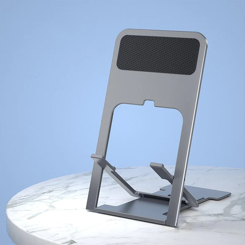 Adjustable Foldable Desktop Phone Stand – Universal Mobile Holder with Anti‑Slip Base