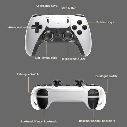 More than 20,000 Retro Wireless Game Joysticks, Two Classic Game Controllers, 4K HDMI Output, Home Game Console, Plug and Play