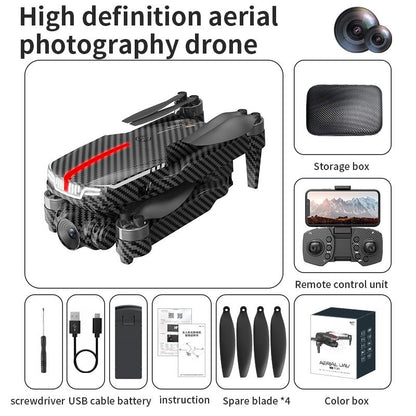 2025 New C13S GPS Drone: Equipped with 4K UHD EIS Camera, 5G Wifi FPV, Brushless Motors, Optical Flow Positioning, Obstacle Avoidance and Auto Return Function