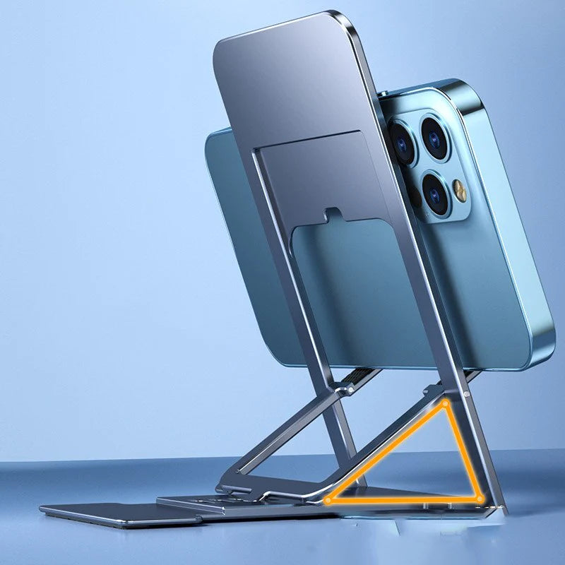 Adjustable Foldable Desktop Phone Stand – Universal Mobile Holder with Anti‑Slip Base