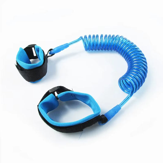 2024 Adjustable Baby Walkers Belt Kids Safety Anti-Lost Wrist Link Band Children Harness Leash Strap Baby Stroller Accessories