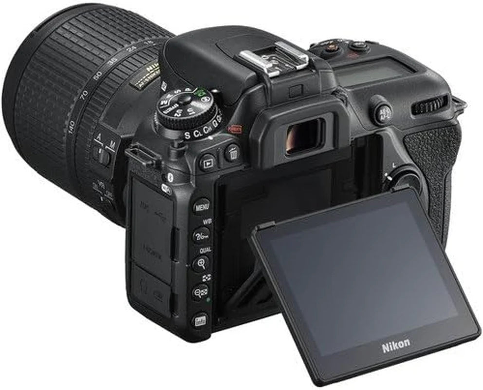 D7500 20.9MP DSLR Camera with AF-S DX NIKKOR 18-140Mm F/3.5-5.6G ED VR Lens, Black