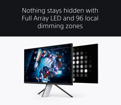 Certified Refurbished – Sony 27" INZONE M9 4K HDR 144Hz Gaming Monitor with Full Array Local Dimming and NVIDIA G-SYNC